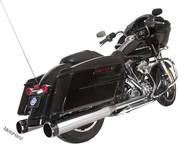 Kompletní výfuky S&S EL DORADO  True Duals Harley Davidson FLT/FLHR/FLHT 17-22