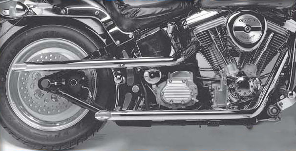 Výfuk na Softail 2007-