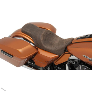 Snížené sedlo Predator 2-up od Drag Specialties Harley Davidson 08-18 Touring