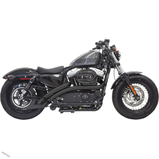 Kompletní výfuky Bassani Sweeper Harley Davidson XL 14-19