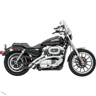 Kompletní výfuky Bassani Sweeper Harley Davidson XL 86-03